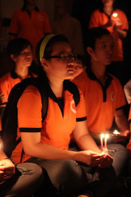 TP.HCM: Hàng ngàn người cùng tham dự chương trình “Giờ trái đất”