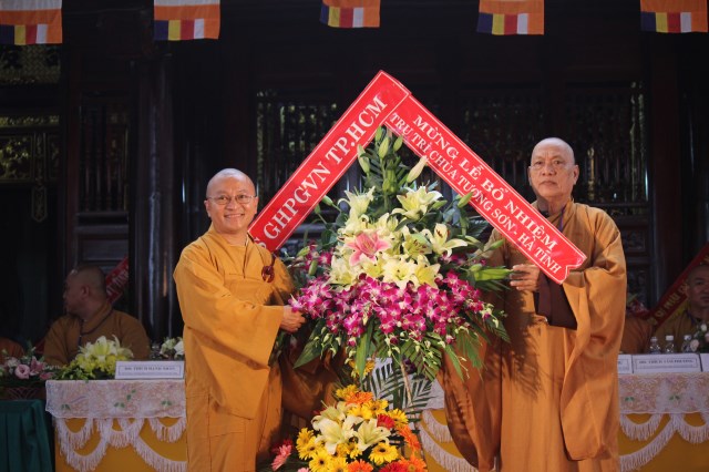 Hà Tĩnh: TT. Thích Nhật Từ chính thức nhận quyết định bổ nhiệm trụ trì chùa Tượng Sơn