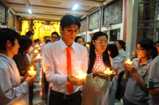 TP.HCM: Chùa Từ Tân tổ chức Lễ Phật Thành Đạo