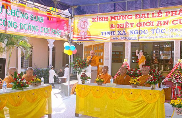 Gia Lai: Tịnh Xá Ngọc Túc Tổ Chức Lễ Phật Đản Kiết Giới An Cư