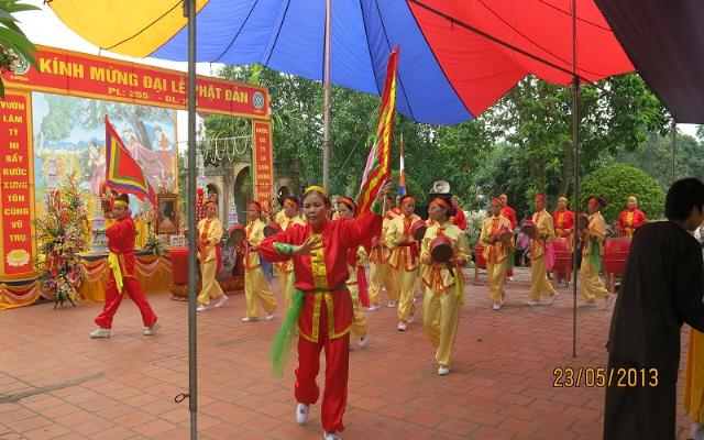 Hà Nôi-Lễ Phật đản chùa Báo Ân