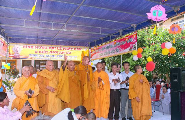 Gia Lai: Tịnh Xá Ngọc Túc Tổ Chức Lễ Phật Đản Kiết Giới An Cư