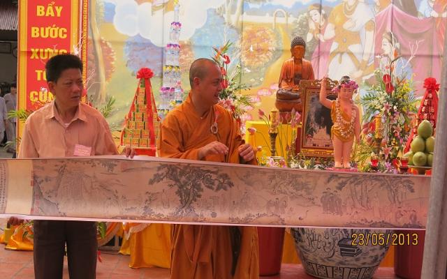 Hà Nôi-Lễ Phật đản chùa Báo Ân