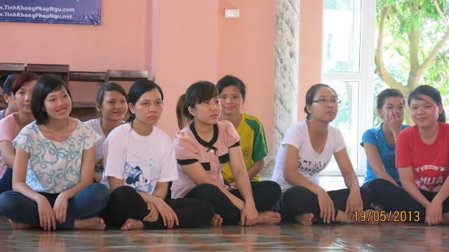 Khóa tu mừng ngày Phật đản với chủ đề ‘’ Tri ơn Phật đản sinh’’ tại chùa Sủi