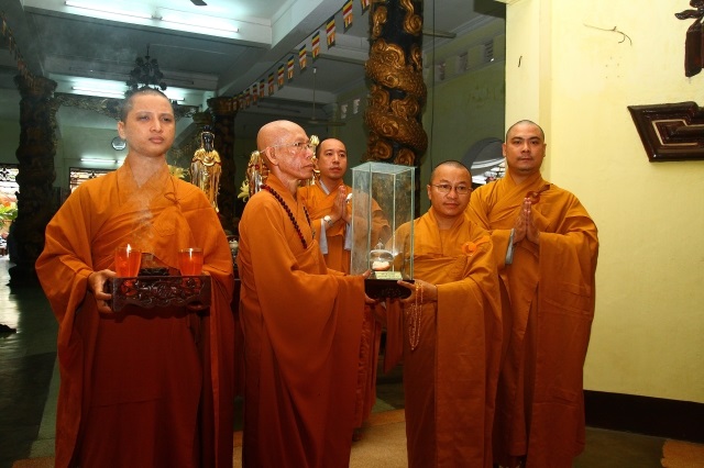 TP.HCM: Đại lễ cung thỉnh Xá Lợi xương của Bồ Tát Thích Quảng Đức