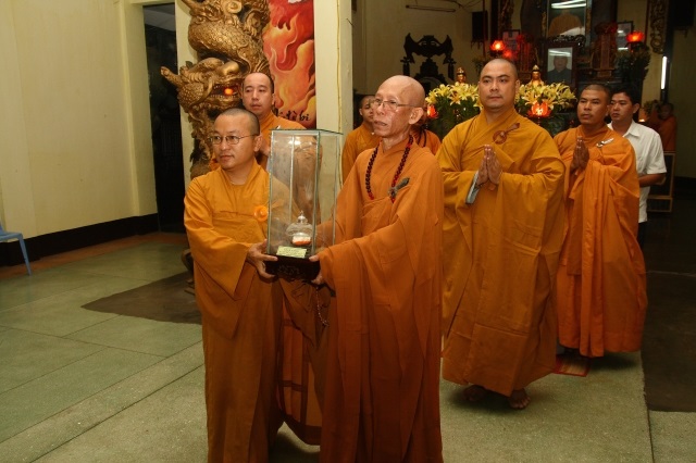 TP.HCM: Đại lễ cung thỉnh Xá Lợi xương của Bồ Tát Thích Quảng Đức