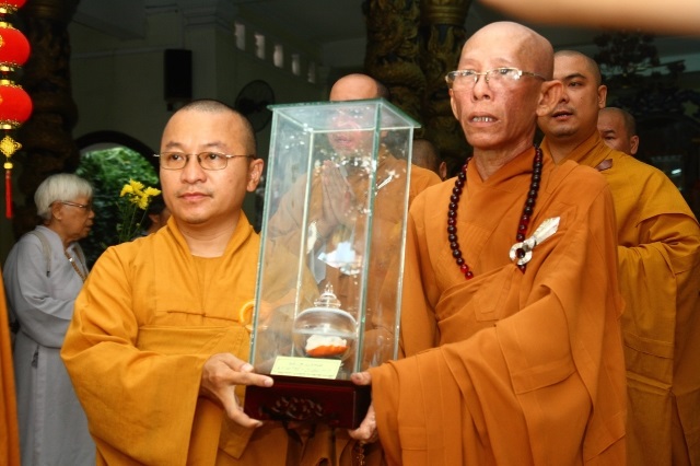 TP.HCM: Đại lễ cung thỉnh Xá Lợi xương của Bồ Tát Thích Quảng Đức