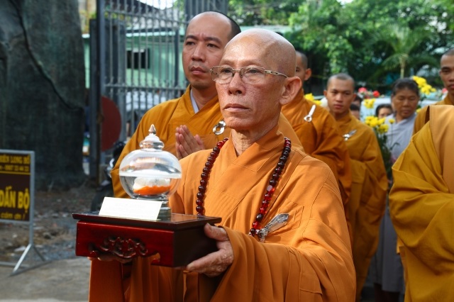 TP.HCM: Đại lễ cung thỉnh Xá Lợi xương của Bồ Tát Thích Quảng Đức