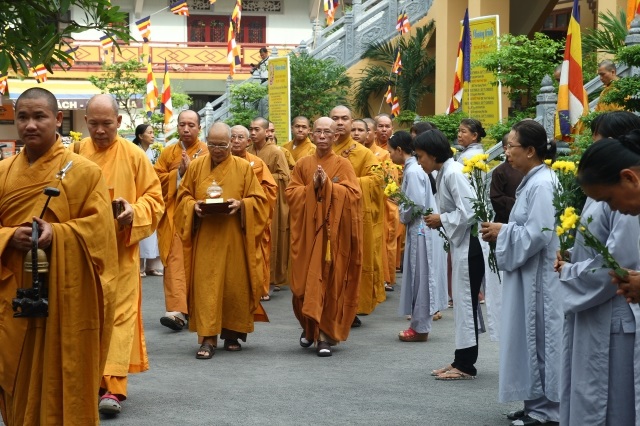 TP.HCM: Đại lễ cung thỉnh Xá Lợi xương của Bồ Tát Thích Quảng Đức