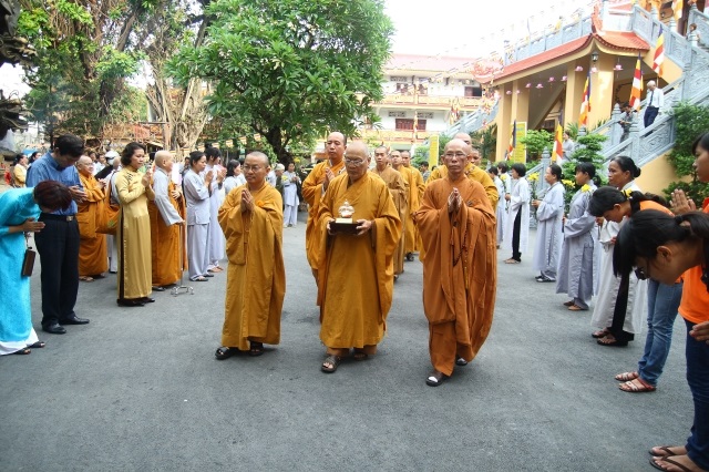 TP.HCM: Đại lễ cung thỉnh Xá Lợi xương của Bồ Tát Thích Quảng Đức