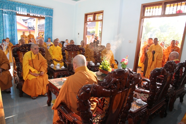 Hỉnh ảnh Lễ nhập kim quang cố Hòa Thượng Thích Đổng Quang