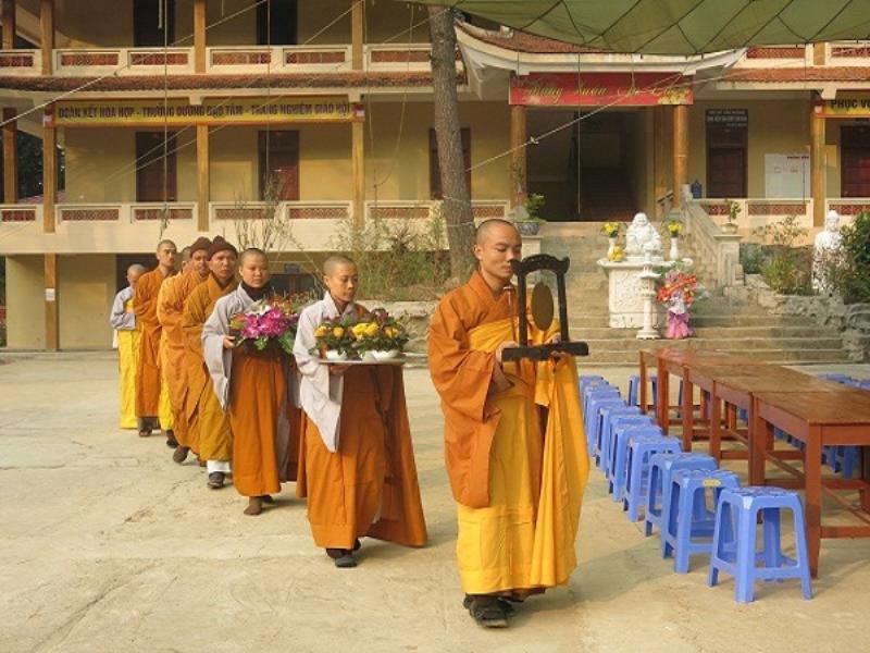 Vĩnh Phúc: Tịnh Viên Vân Sơn Tam đảo tổ chức Đại lễ Phật Thành Đạo