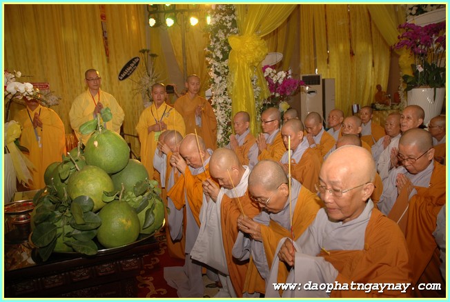 Chùm ảnh: Các phái đoàn viếng Giác linh ĐLHT. Thích Trí Tịnh buổi sáng ngày 01-04-2014