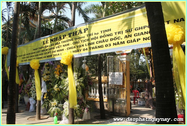 Chùm ảnh: Các phái đoàn viếng Giác linh ĐLHT. Thích Trí Tịnh buổi chiều ngày 01-04-2014