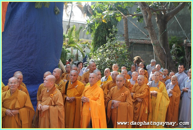 Chùm ảnh: Các phái đoàn viếng Giác linh ĐLHT. Thích Trí Tịnh buổi chiều ngày 01-04-2014