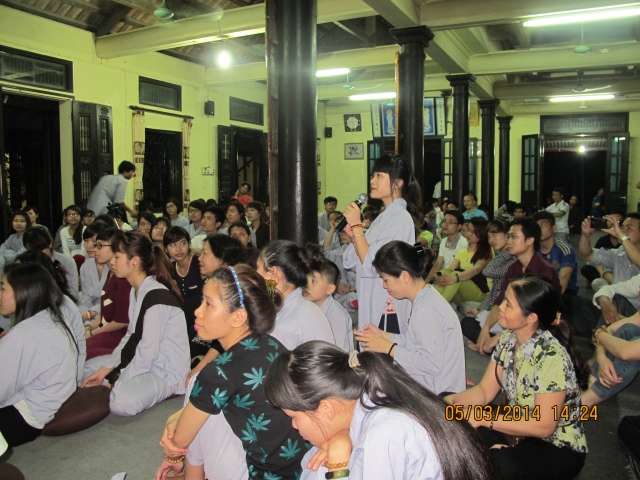 Hà Nội: Hơn 1000 người xem phim Cuộc Đời Đức Phật tại chùa Đình Quán