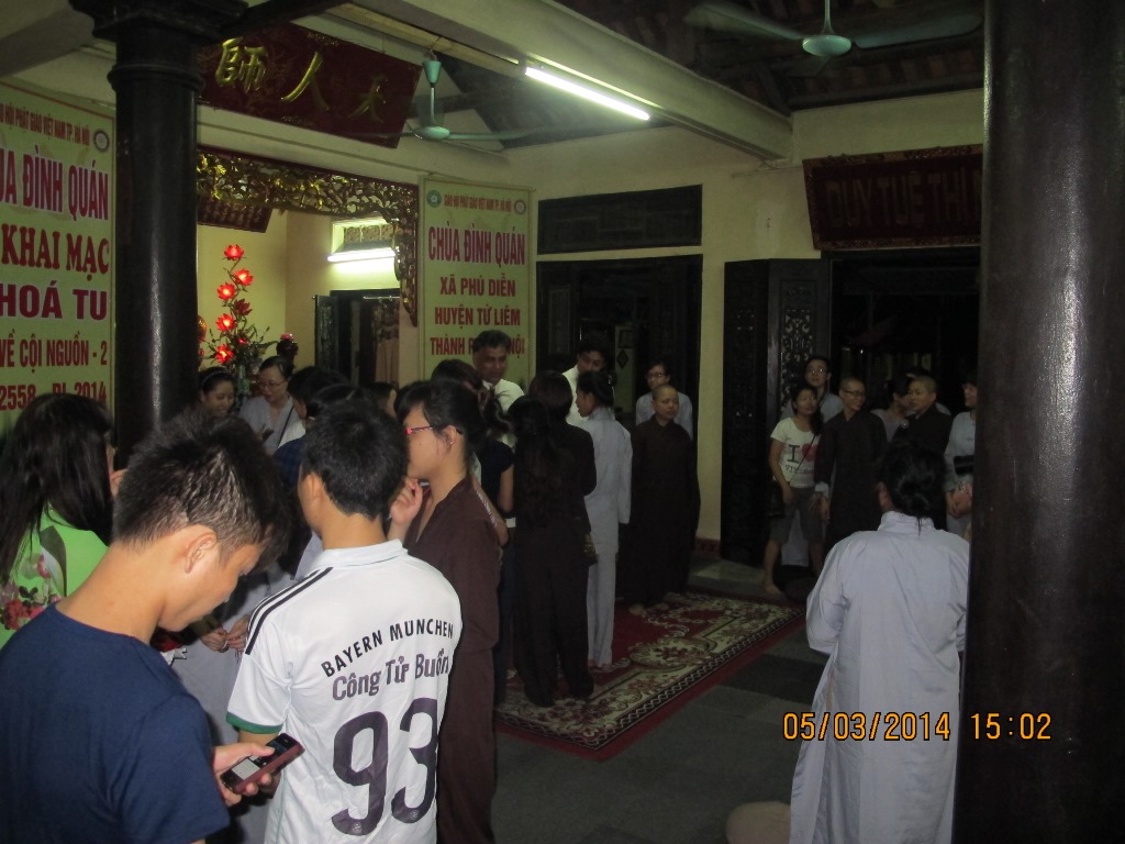 Thanh Hóa: Hơn 200 người xem phim Cuộc Đời Đức Phật tại chùa Đại Bi