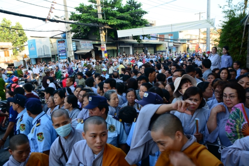 Lễ truy niệm - cung tống kim quan ĐLHT.Thích Trí Tịnh nhập bảo tháp