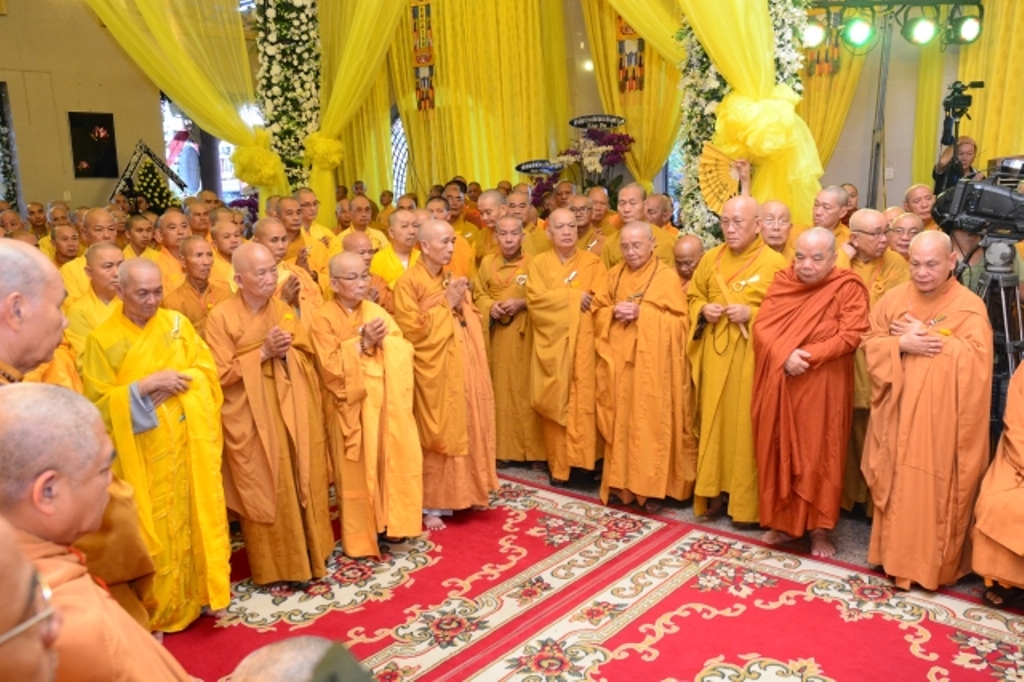 Lễ truy niệm - cung tống kim quan ĐLHT.Thích Trí Tịnh nhập bảo tháp