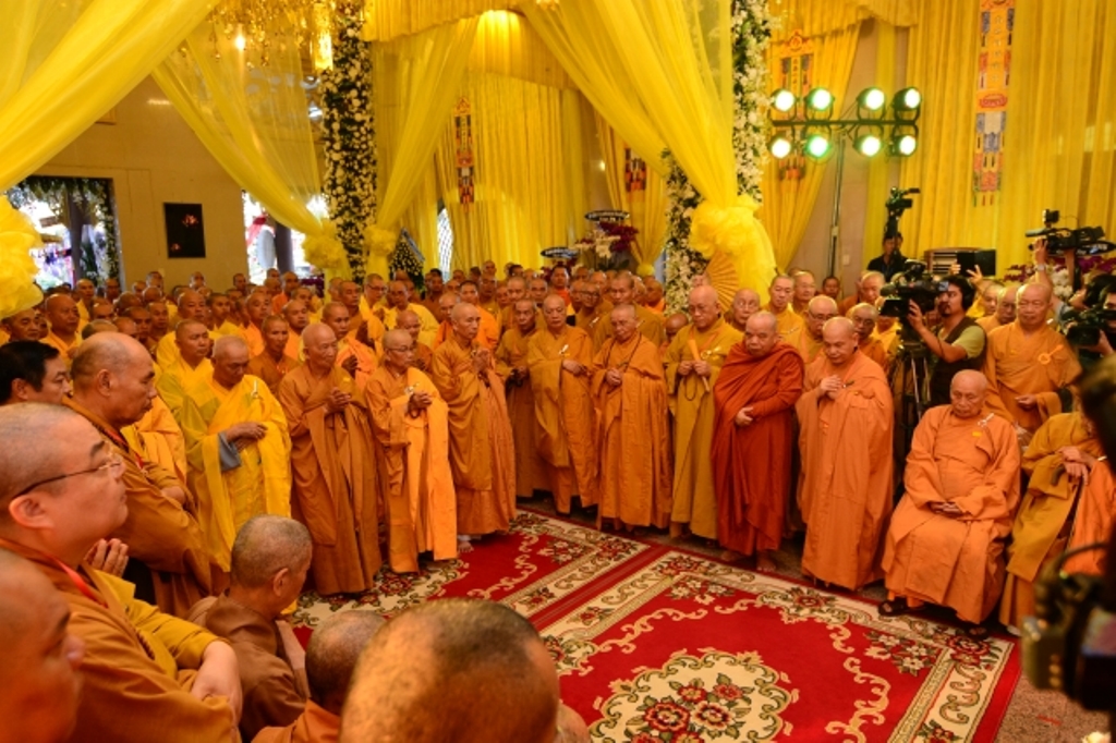 Lễ truy niệm - cung tống kim quan ĐLHT.Thích Trí Tịnh nhập bảo tháp