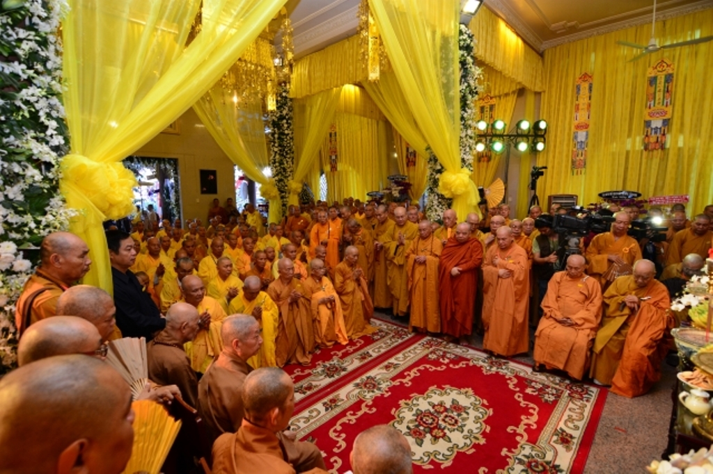 Lễ truy niệm - cung tống kim quan ĐLHT.Thích Trí Tịnh nhập bảo tháp