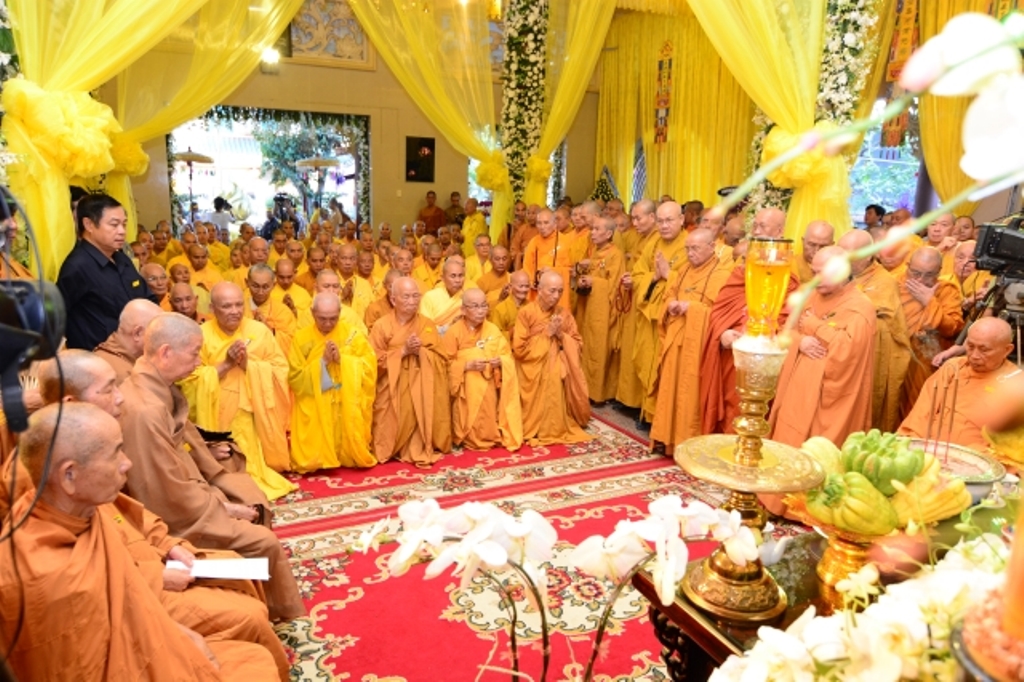 Lễ truy niệm - cung tống kim quan ĐLHT.Thích Trí Tịnh nhập bảo tháp