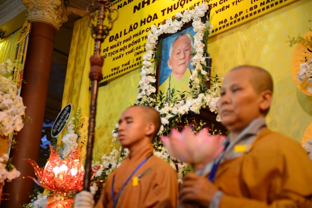 Lễ truy niệm - cung tống kim quan ĐLHT.Thích Trí Tịnh nhập bảo tháp