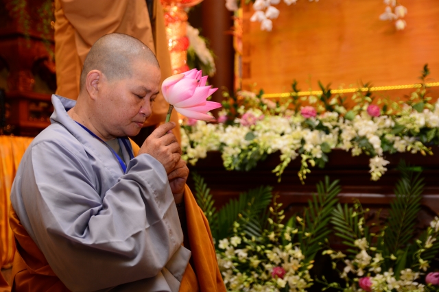 Lễ truy niệm - cung tống kim quan ĐLHT.Thích Trí Tịnh nhập bảo tháp