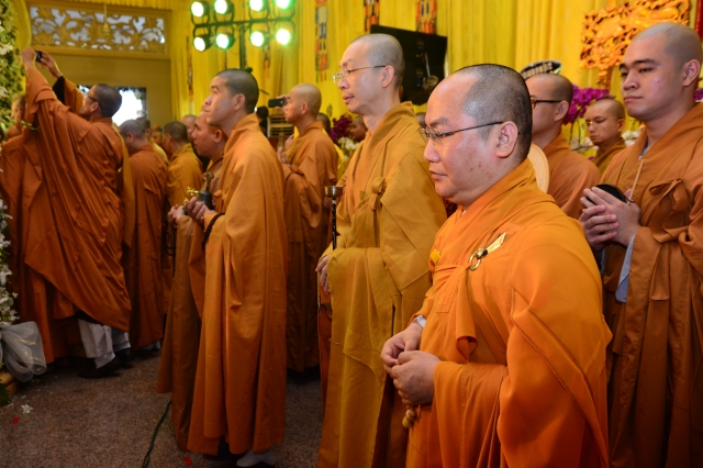 Lễ truy niệm - cung tống kim quan ĐLHT.Thích Trí Tịnh nhập bảo tháp