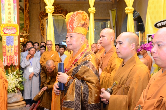 Lễ truy niệm - cung tống kim quan ĐLHT.Thích Trí Tịnh nhập bảo tháp