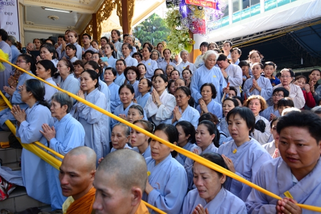Lễ truy niệm - cung tống kim quan ĐLHT.Thích Trí Tịnh nhập bảo tháp