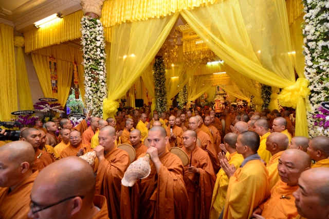 Lễ truy niệm - cung tống kim quan ĐLHT.Thích Trí Tịnh nhập bảo tháp