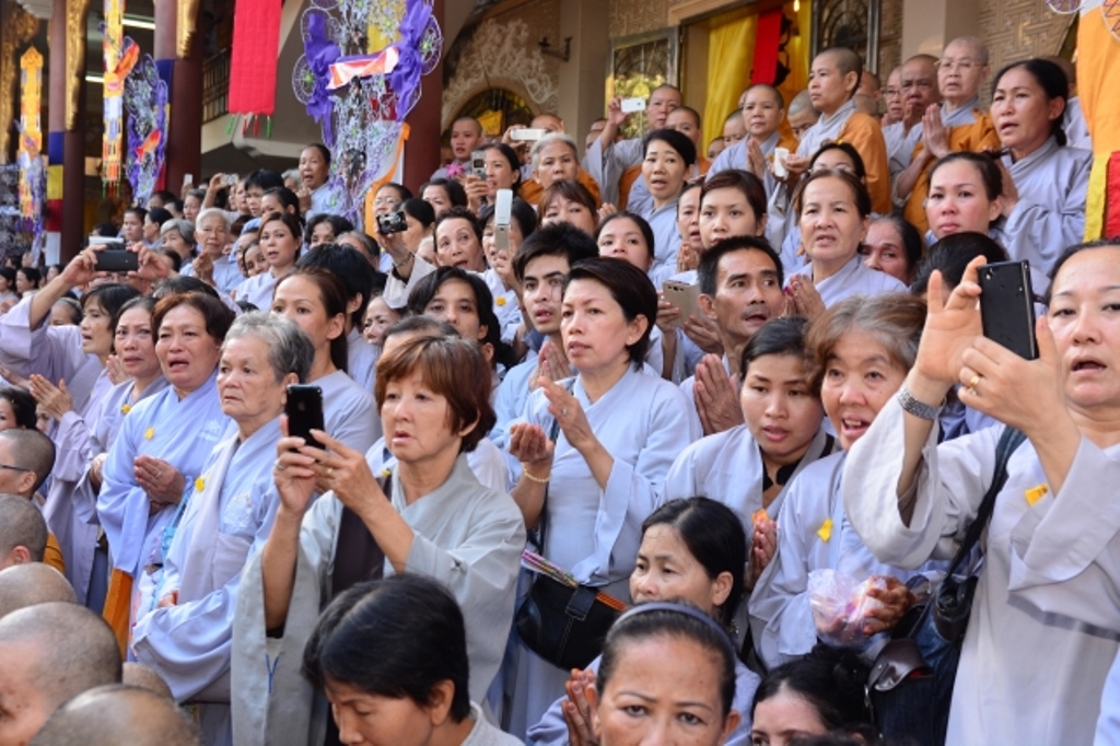 Lễ truy niệm - cung tống kim quan ĐLHT.Thích Trí Tịnh nhập bảo tháp