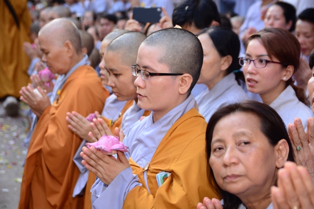 Lễ truy niệm - cung tống kim quan ĐLHT.Thích Trí Tịnh nhập bảo tháp