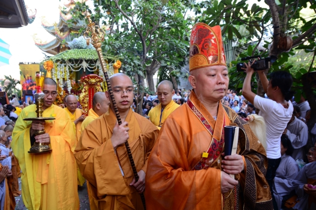 Lễ truy niệm - cung tống kim quan ĐLHT.Thích Trí Tịnh nhập bảo tháp