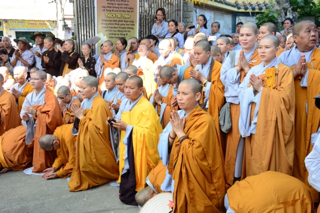 Lễ truy niệm - cung tống kim quan ĐLHT.Thích Trí Tịnh nhập bảo tháp