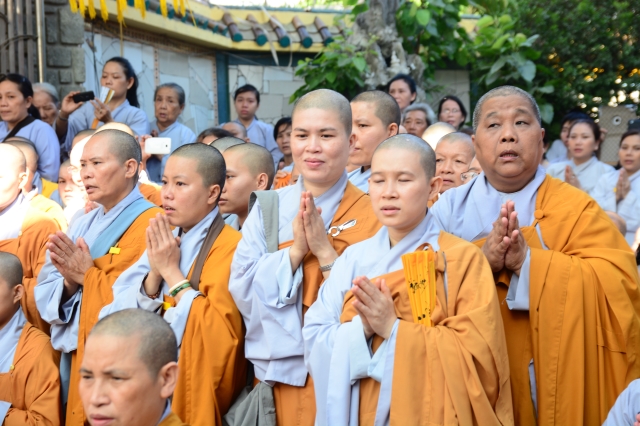 Lễ truy niệm - cung tống kim quan ĐLHT.Thích Trí Tịnh nhập bảo tháp