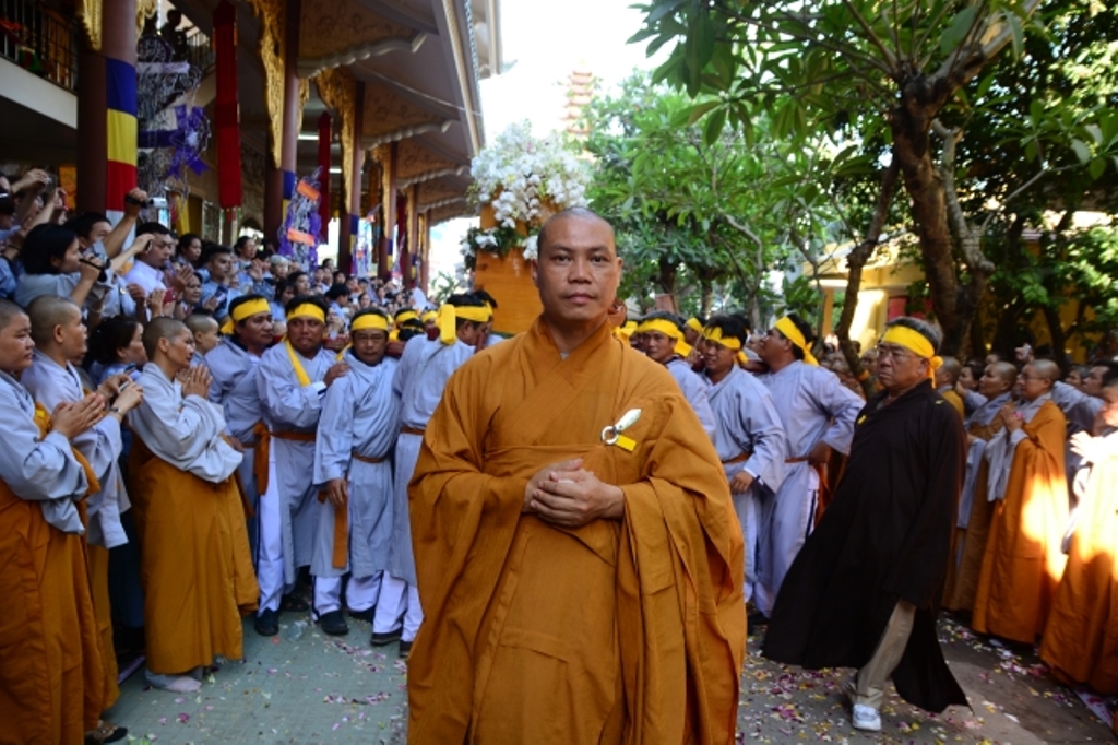 Lễ truy niệm - cung tống kim quan ĐLHT.Thích Trí Tịnh nhập bảo tháp