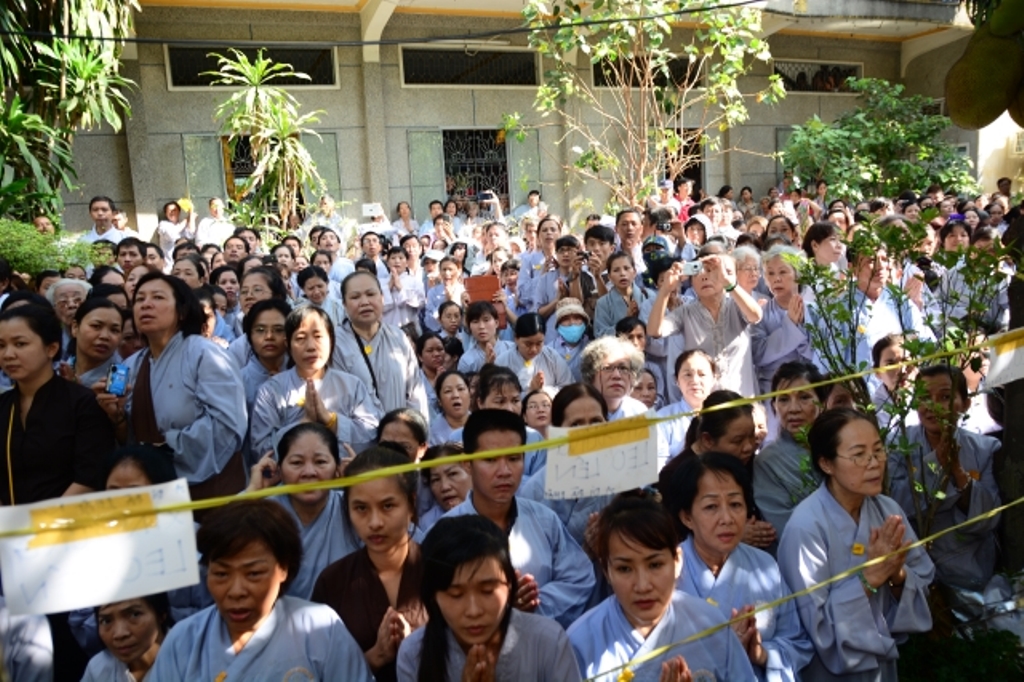 Lễ truy niệm - cung tống kim quan ĐLHT.Thích Trí Tịnh nhập bảo tháp
