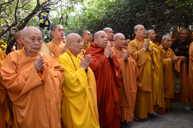 Lễ truy niệm - cung tống kim quan ĐLHT.Thích Trí Tịnh nhập bảo tháp