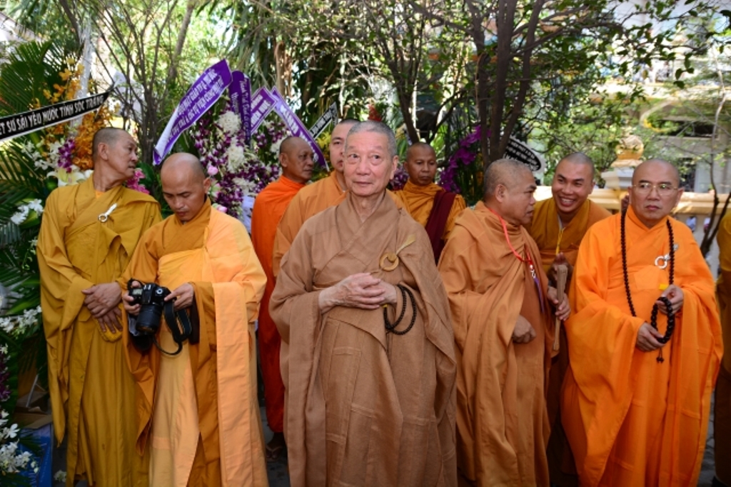 Lễ truy niệm - cung tống kim quan ĐLHT.Thích Trí Tịnh nhập bảo tháp