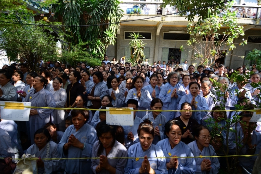 Lễ truy niệm - cung tống kim quan ĐLHT.Thích Trí Tịnh nhập bảo tháp