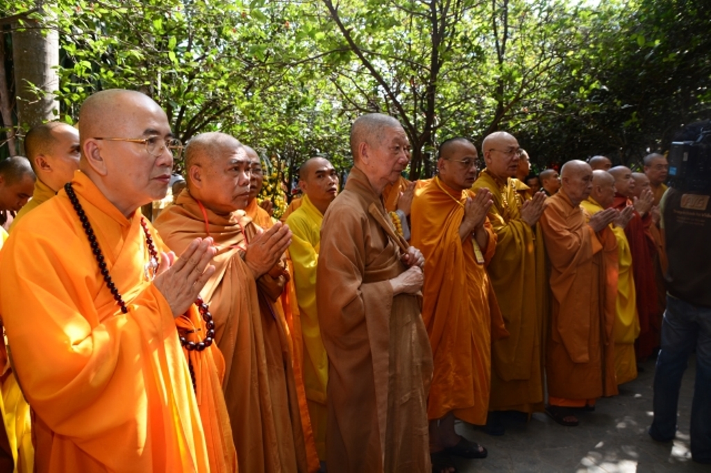 Lễ truy niệm - cung tống kim quan ĐLHT.Thích Trí Tịnh nhập bảo tháp