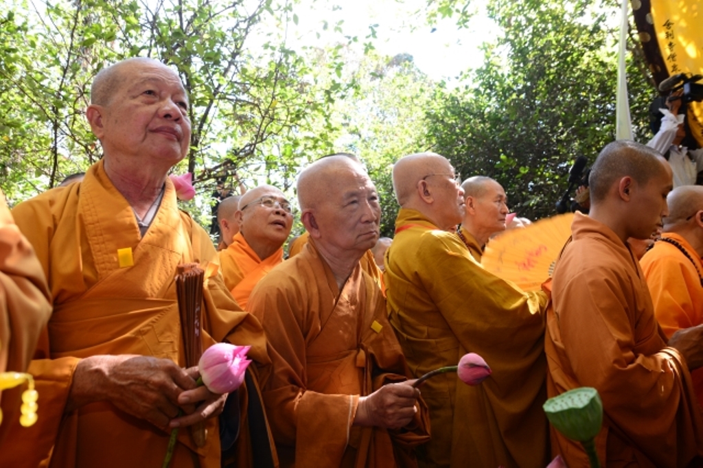 Lễ truy niệm - cung tống kim quan ĐLHT.Thích Trí Tịnh nhập bảo tháp