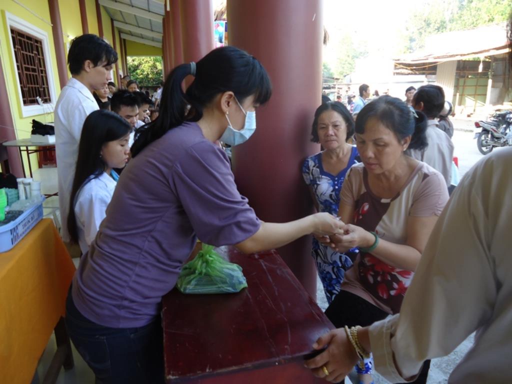 Hội CTĐ Chùa Long Tuyền Từ Thiện Tại Kiên Giang