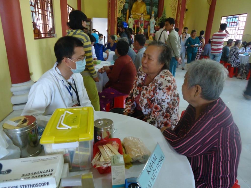Hội CTĐ Chùa Long Tuyền Từ Thiện Tại Kiên Giang