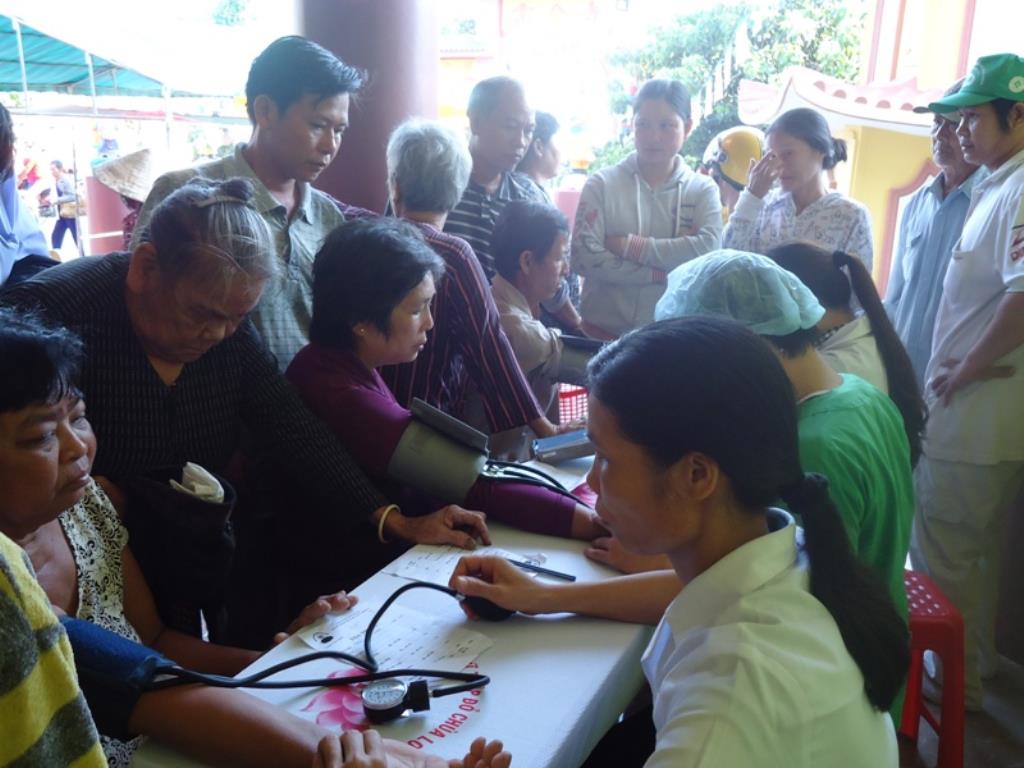 Hội CTĐ Chùa Long Tuyền Từ Thiện Tại Kiên Giang