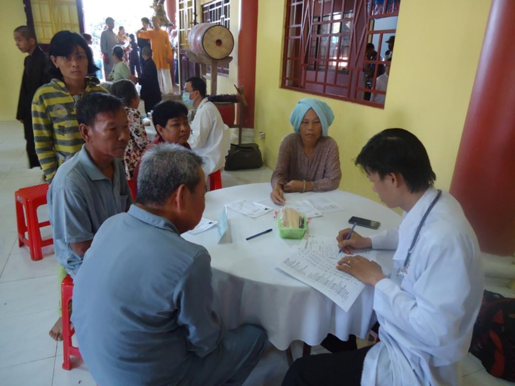 Hội CTĐ Chùa Long Tuyền Từ Thiện Tại Kiên Giang