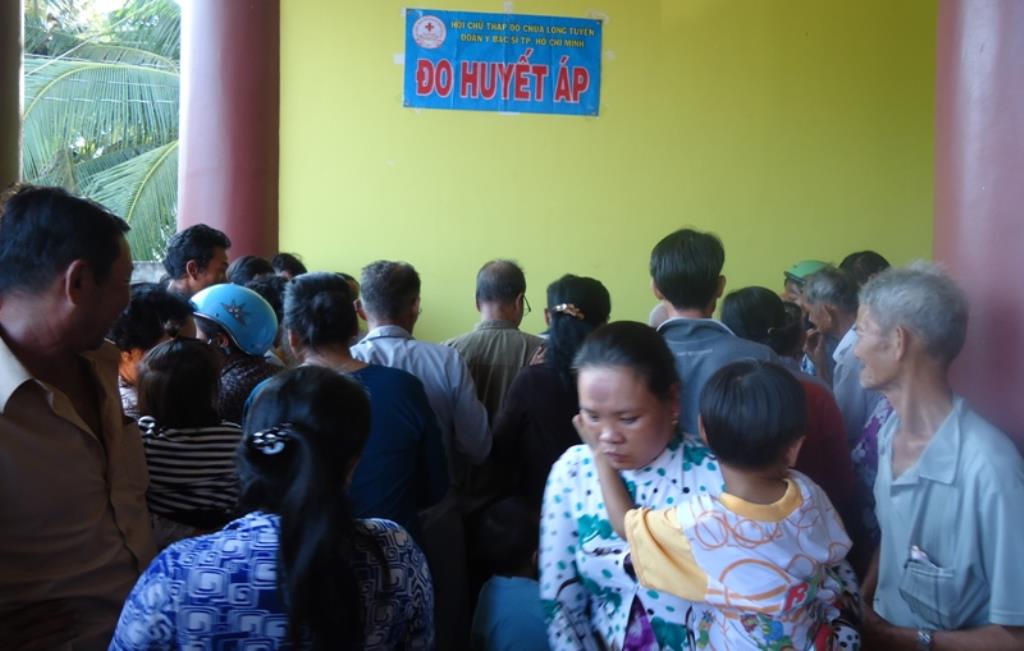 Hội CTĐ Chùa Long Tuyền Từ Thiện Tại Kiên Giang