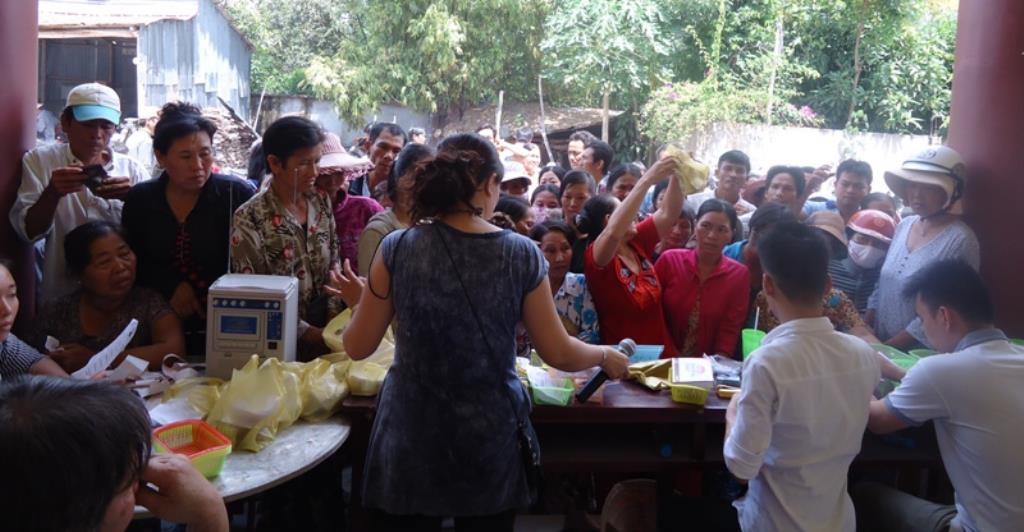 Hội CTĐ Chùa Long Tuyền Từ Thiện Tại Kiên Giang